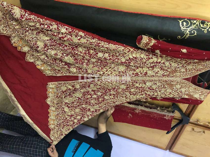baraat dress made from mohsins sons ISB