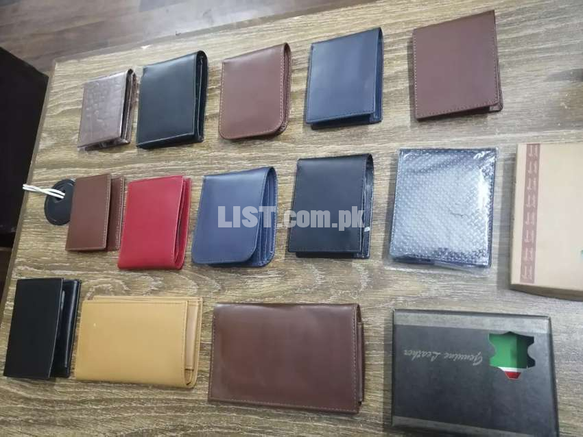 Leather wallets handmade