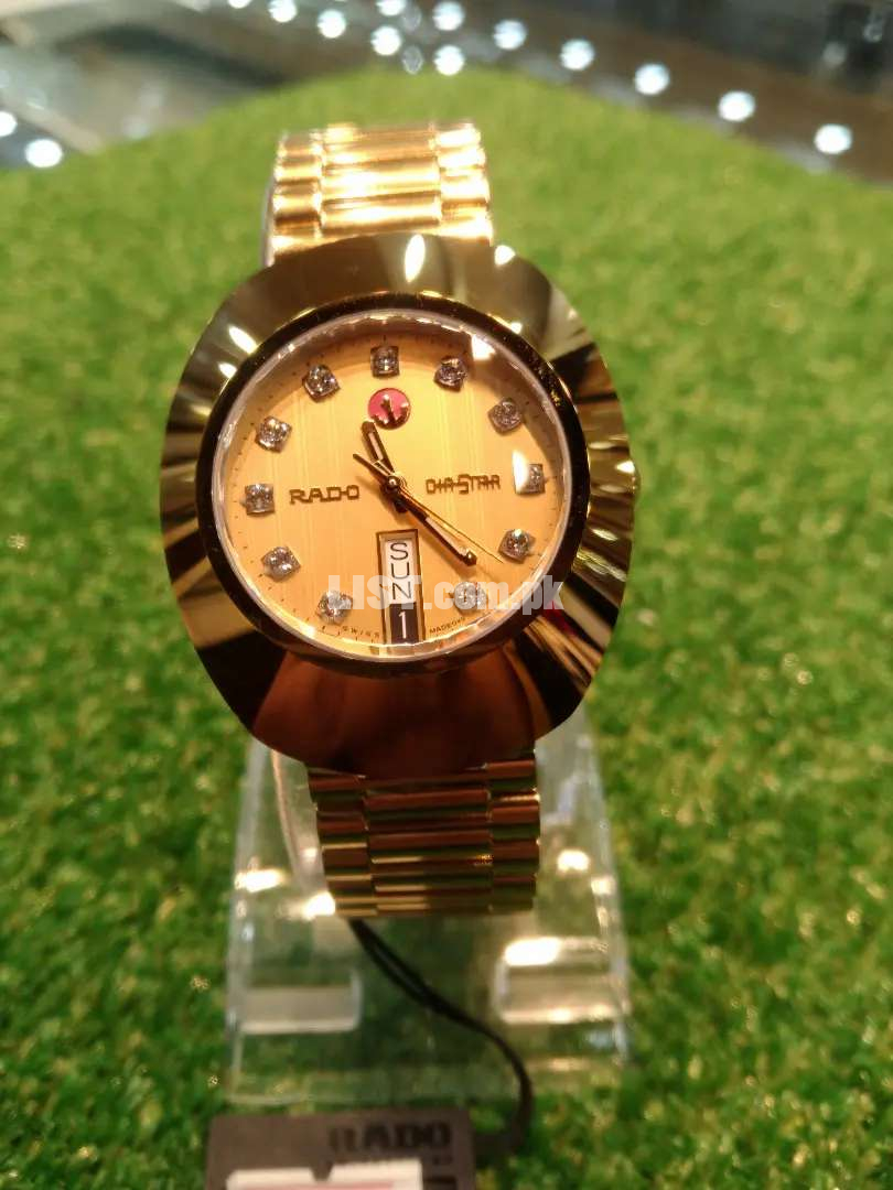 RADO (Switzerland) R12413493 Original Gold Dial Watch