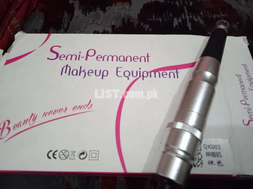 Semi permanent make-up equipment