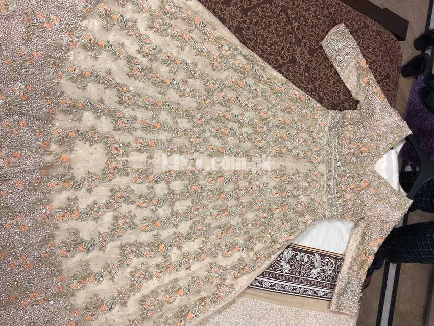 walima dress made from mohsins sons ISB
