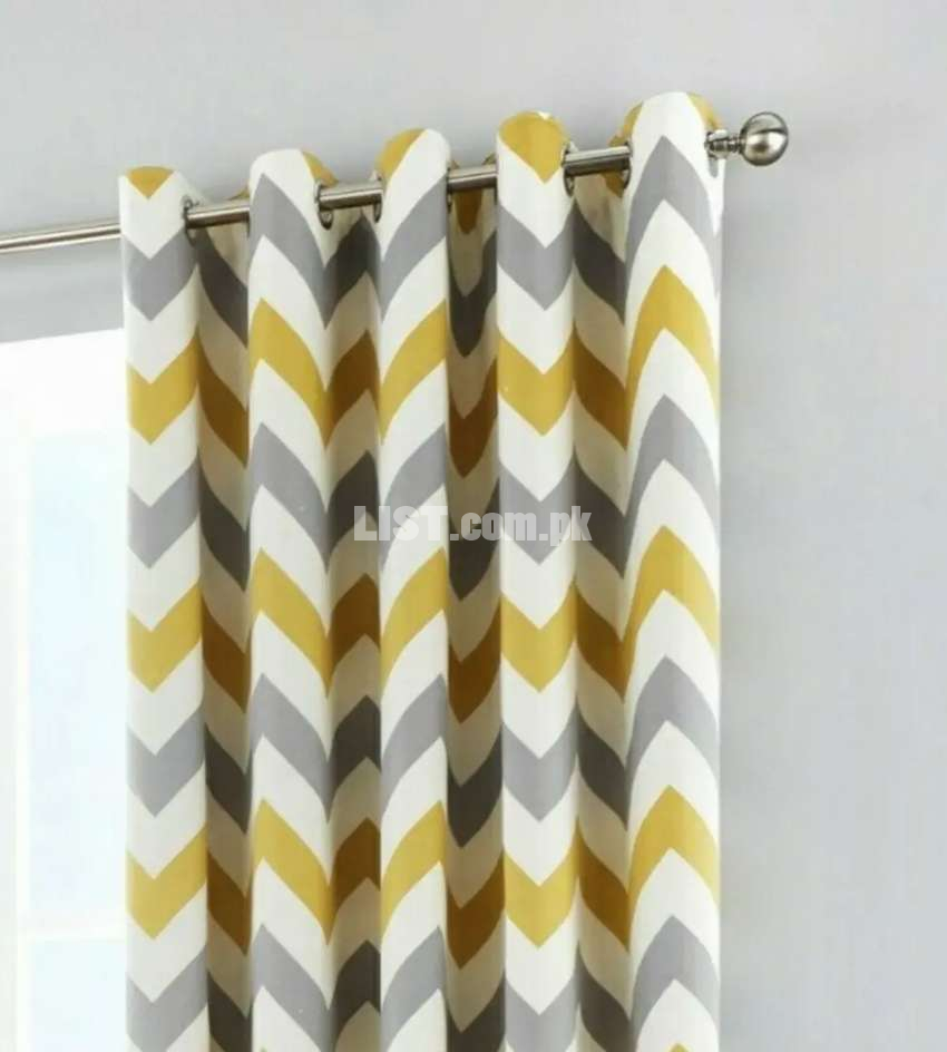 SUNSHINE BLOCK, DUST PROOF CURTAINS, SIZE OF ONE PANEL 66×72 INCHES