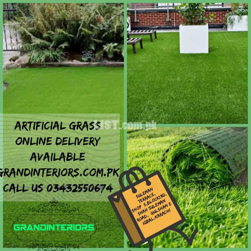 Artificial Grass or grass and Astro by Grand interiors