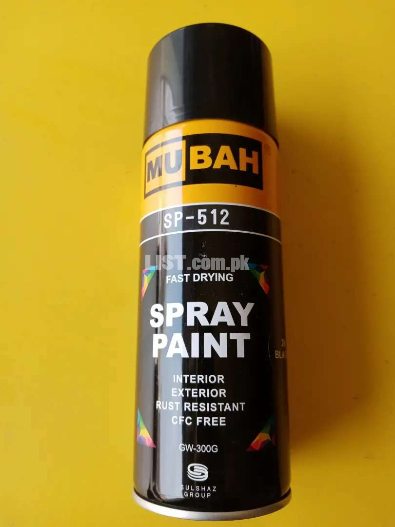 Mubah spray paint