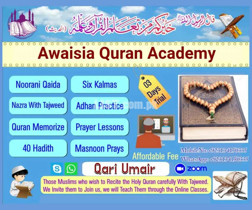 Online teaching Quran