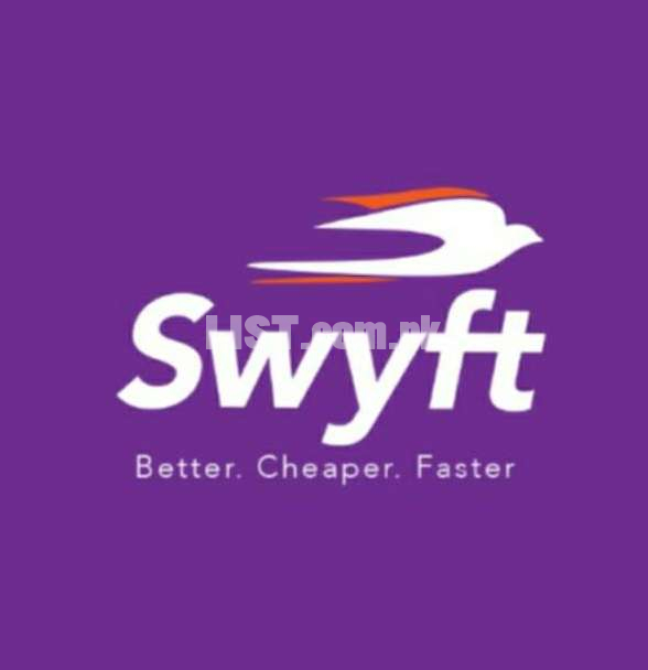 SWYFT Courier company need's rider for COD Delivery..