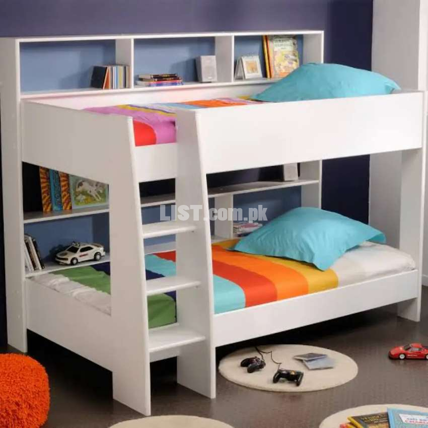 White bunk bed new brand