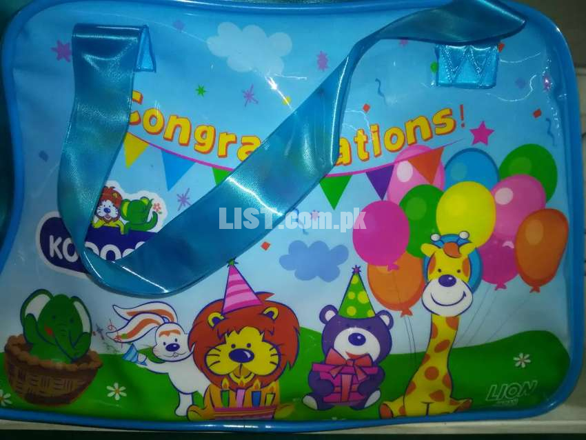 Kodomo Essential Bag Baby Gift Set Lion