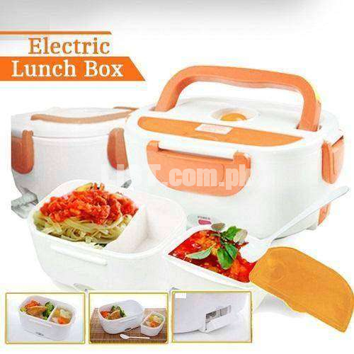 Electric Lunch Box Portable Heated Compact Bento Box Food Warmer