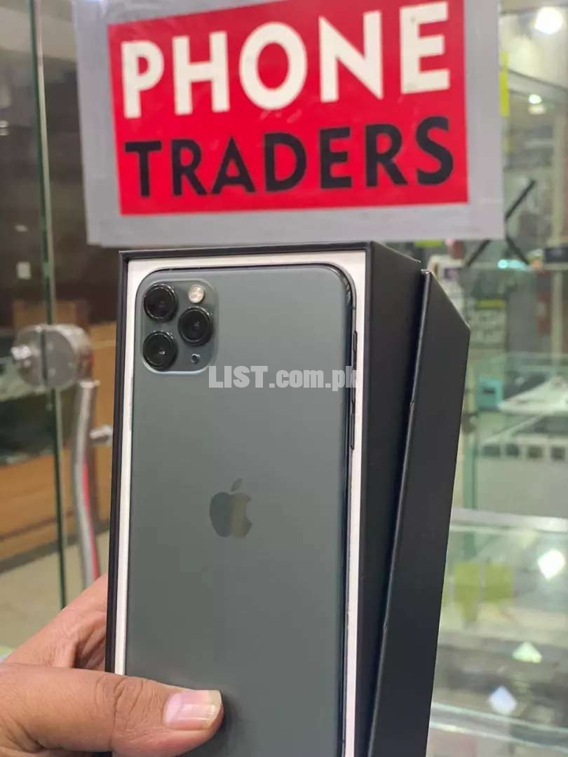 iPhone 11ProMax 256GB PTA approved Max Brand new Complete Box