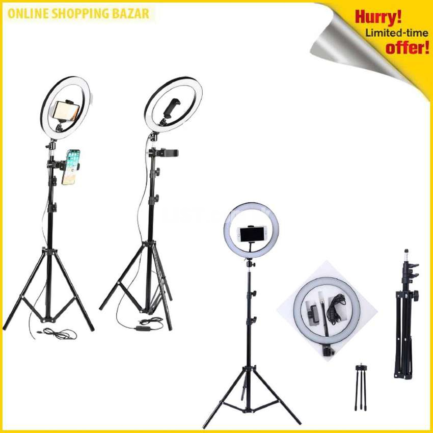 26cm ring light with 9ft full size big Stand