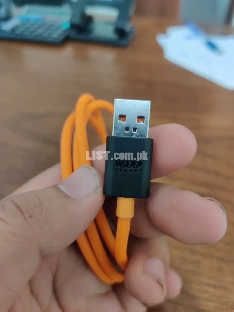 Oneplus 7t pro McLaren edition charger & cable