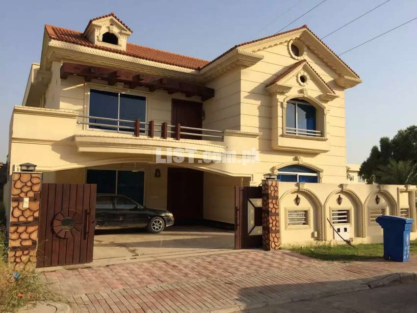 Luxurious furnished 1kanal ground portion for rent bahria twn isb