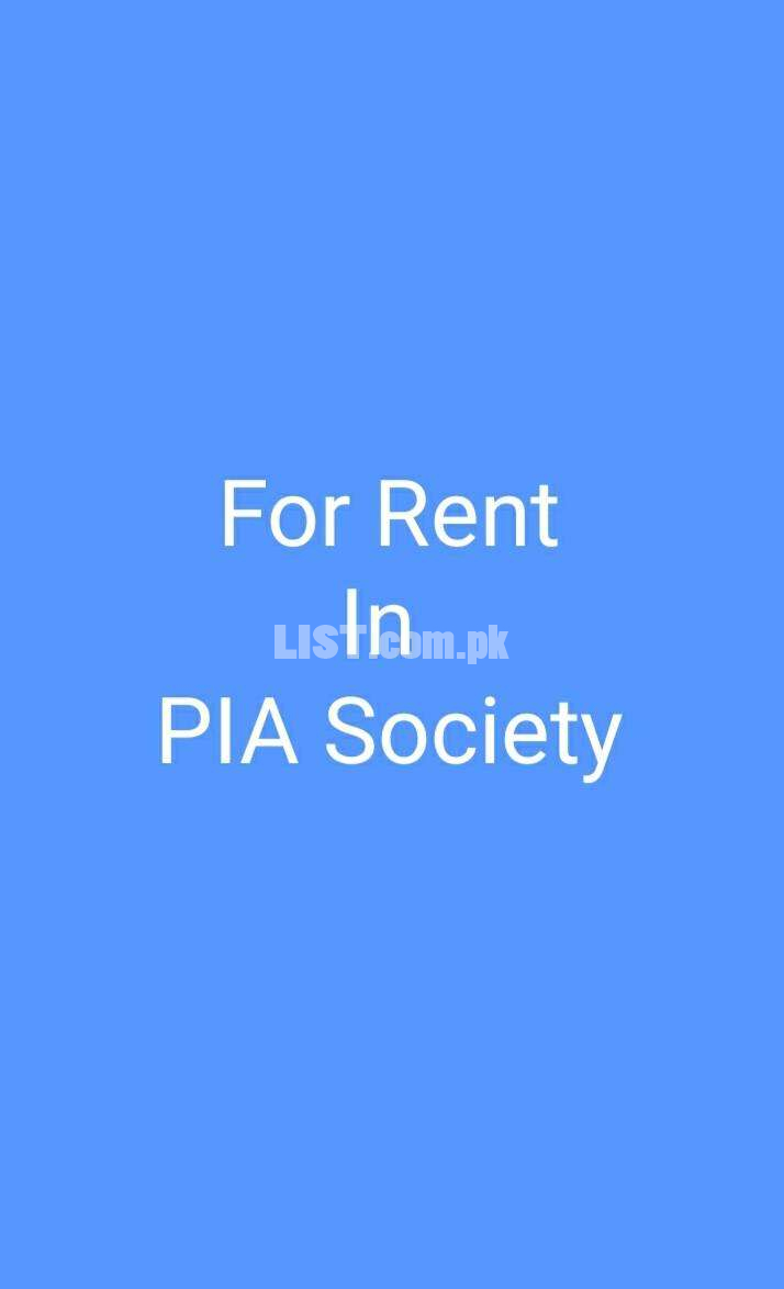 200 gaz portion for rent in pia society