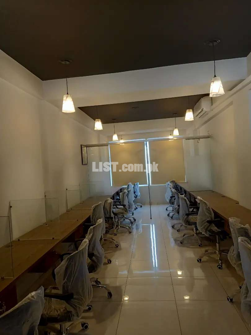 NEAR 26 STREET VIP BRAND NEW FULL FURNISHED OFFICEFOR RENT 24/7 TIMING