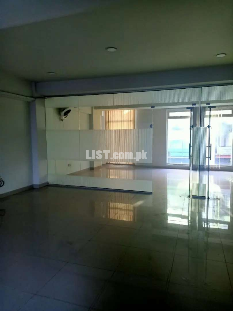 DHA phase 6 big bokhari office brand new with lift furnished for rent