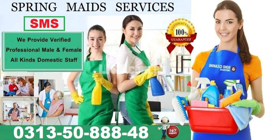 SMS-Provide Expert reliable Male & Female All Kinds Of Domestic Staff