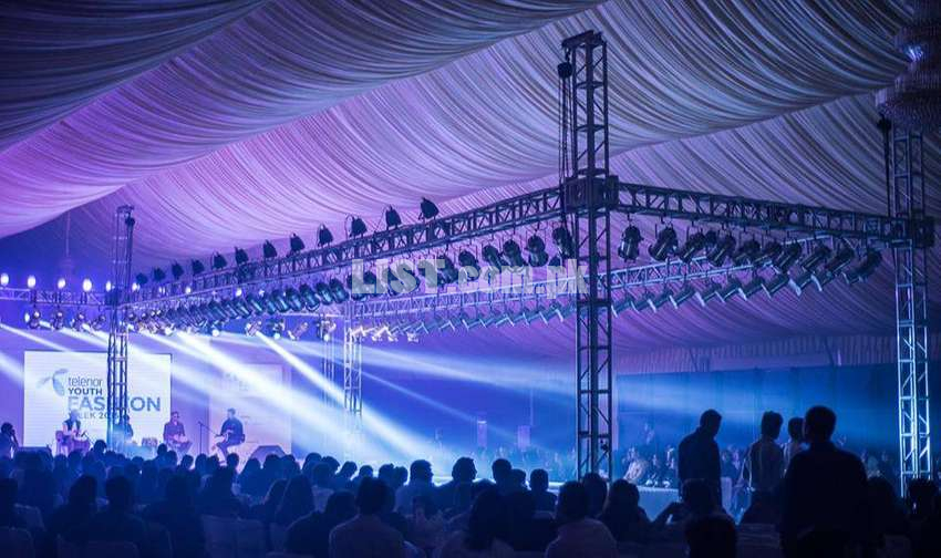 LED Screen -SMD Screen -  Truss With Lights available for rent