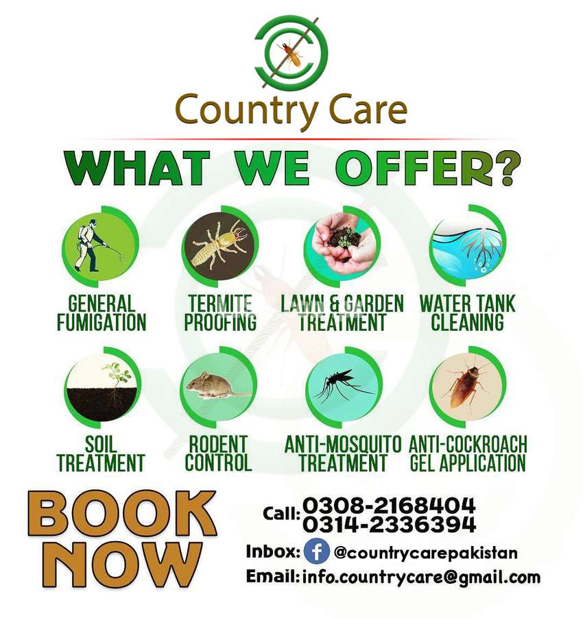 FUMIGATION | MOSQUITO CONTROL | TERMITE PROOFING | WATER TANK CLEANING