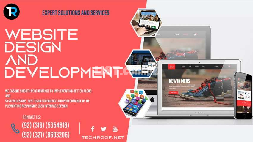 Website Design and Development Ecommerce Website Mobile App Web App