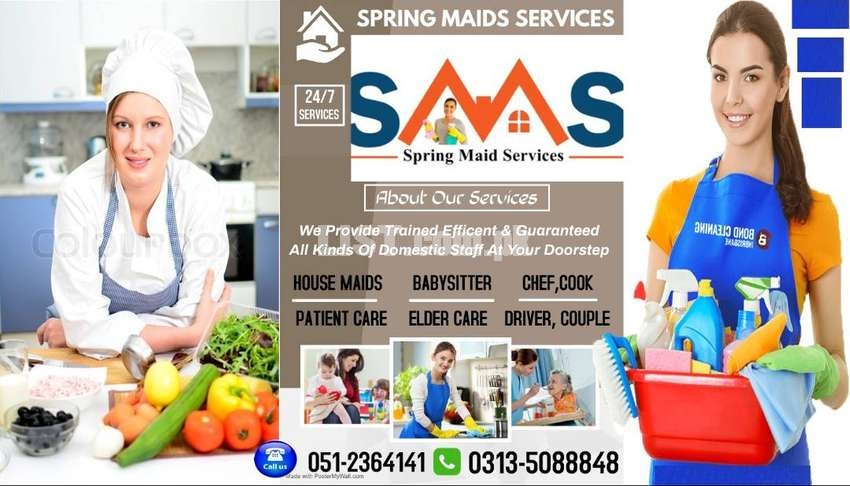 House Maids Babysitter Patient Care Chef,Cook Driver Couple Helper etc