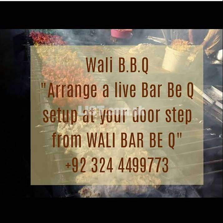 Wali BBQ service