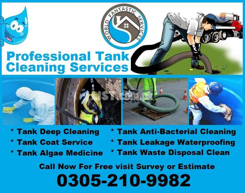 Tank cleaning & Leakage Waterproofing service Also Septic Fuel Tanks