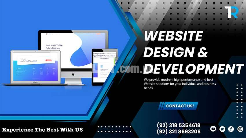 Website Design & Development Responsive Ecommerce Web App Mobile App
