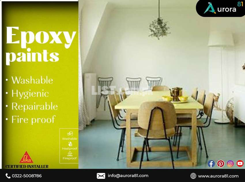 Make your Dream Home with Epoxy Paint