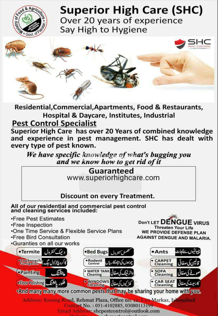 0304-4444/811 Pest Control-Termite Control Services-Water Tanks Clean