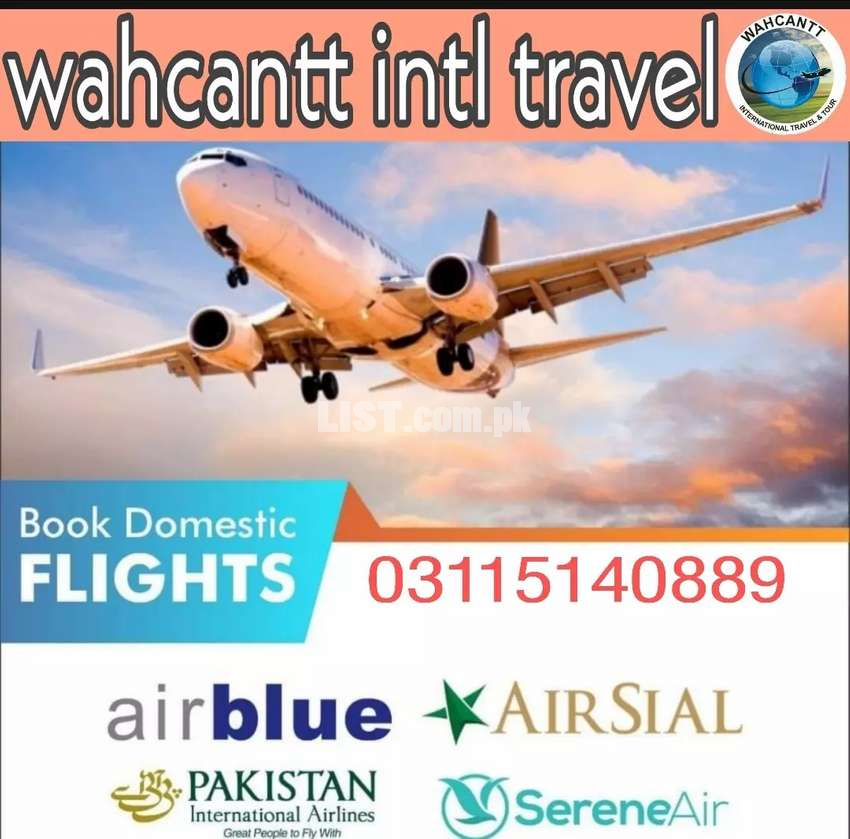 Wahcantt intl travel &tours ( عمرہ حج ٹکٹنگ)