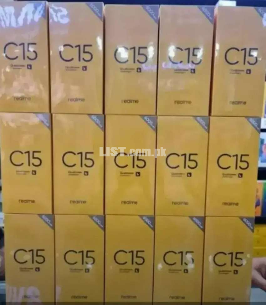 REALME C15 BOX PACK AVAILABLE BEST PRICE