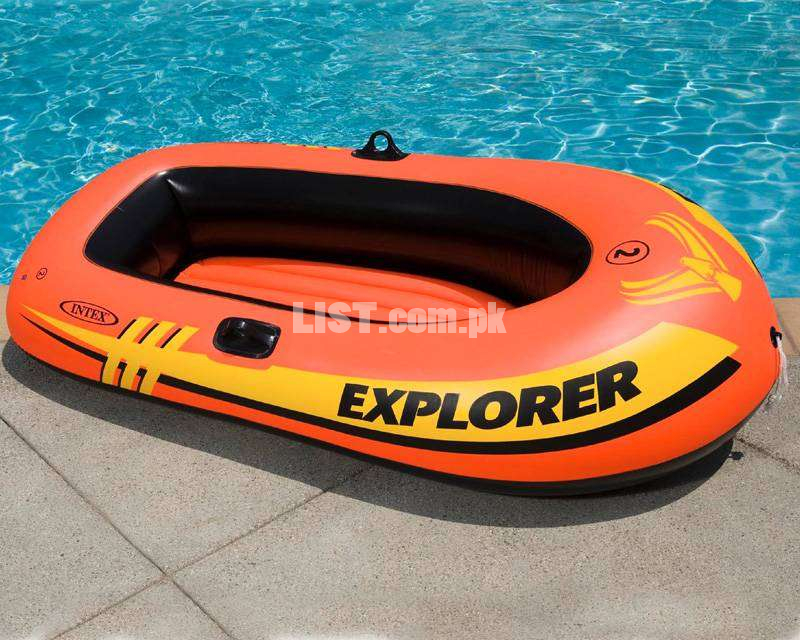 Intex Boat Explorer 300 For 3 Person 186Kg With Oars & Pump