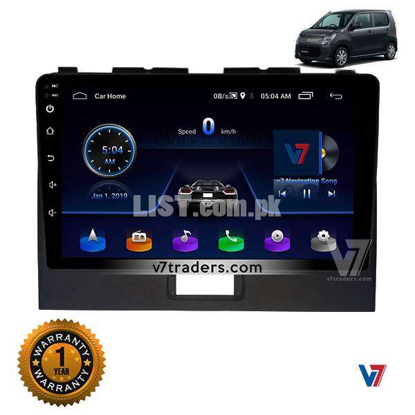 V7 Suzuki Wagon R 10" LCD Android Touch Panel GPS navigation DVD