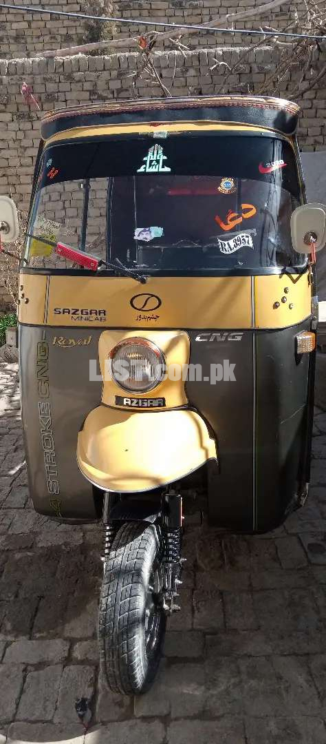 Sazgar rikshaw 2012 model non registered.
