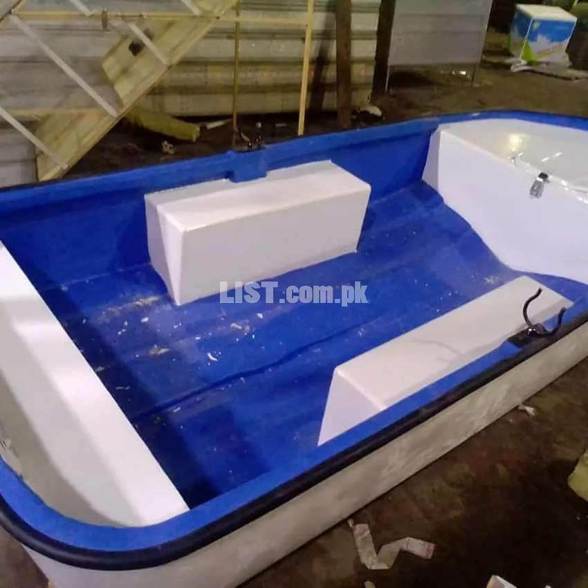Fiberglass boat 10'x4'-8"