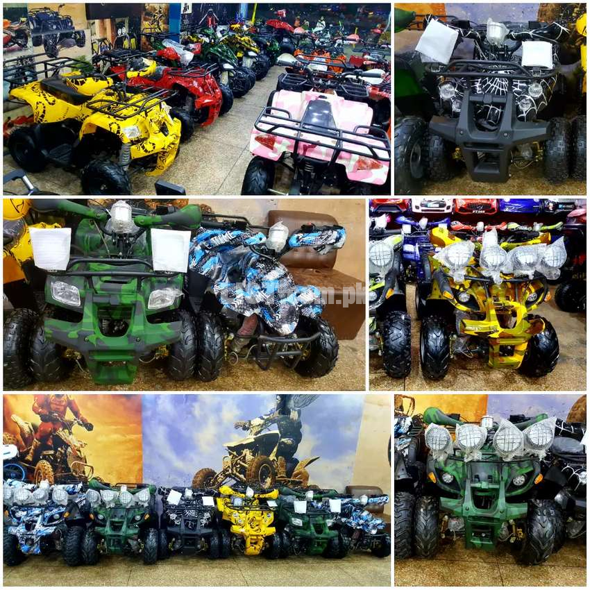 6-7-8 no size Brandnew zero meter ATV BIKE quad 4 sell deliver all pak