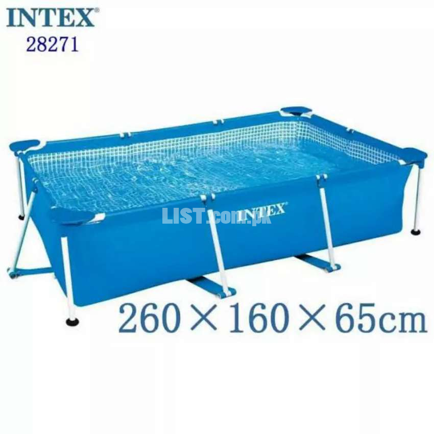 INTEX 28271 (size:102"/63"/25") rectangulat AG-Pool for summer.