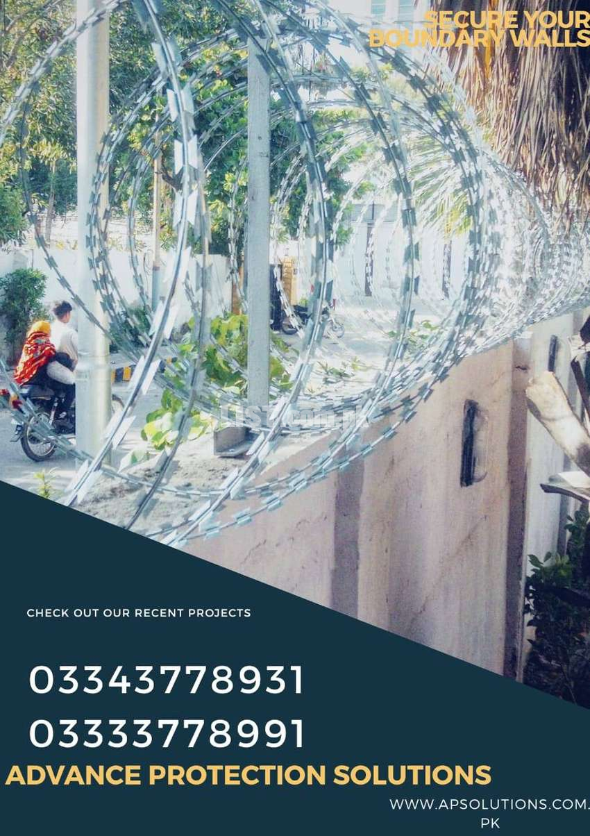 Razor Wire | Barbed Wire | Security Fencing | Blade Wire