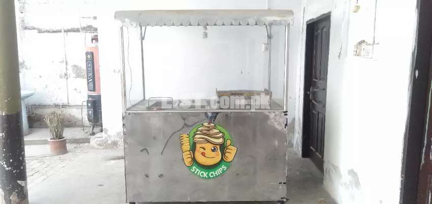 Fast Food Cart ( Applicable for all fast foods) Shawrma+Burger+Fries..