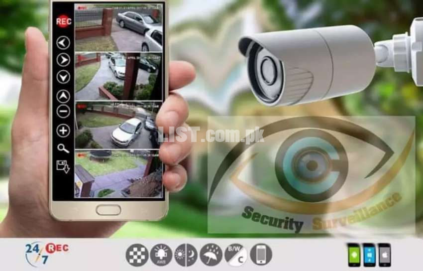Night Vision Full HD Cctv Security Cameras Complete Packages