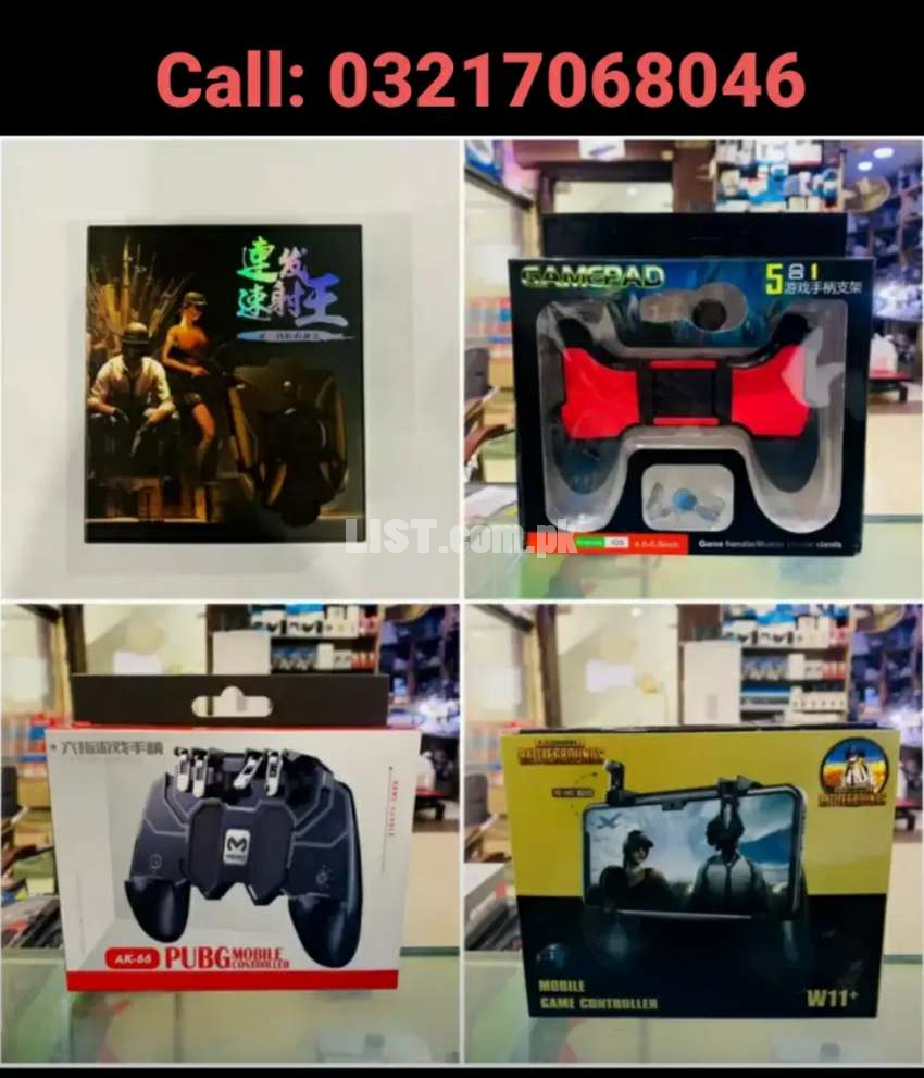 Pubg Triggers / Controllers (Delivery All Over Pakistan)