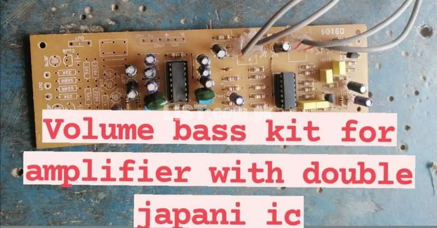 Double Ic japani Volume bass tone kit for Amplifiers