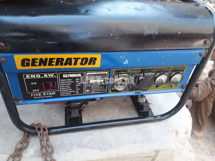 Generator new piece .no fault