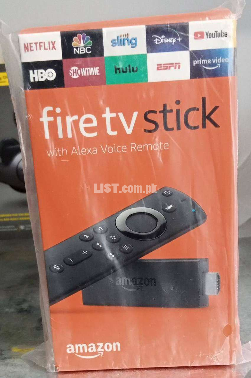 Amazon Fire TV Stick Streaming Media Player and 2nd Gen Alexa Voice Re
