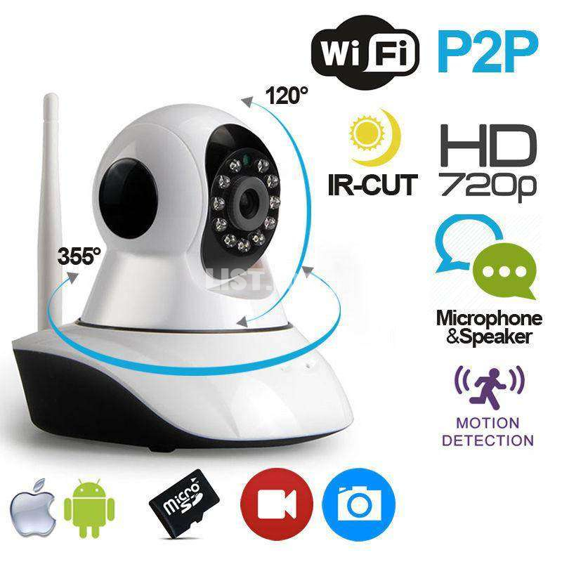 Wireless Wifi IP CCTV Security Camera V380 online view 2-way Audio