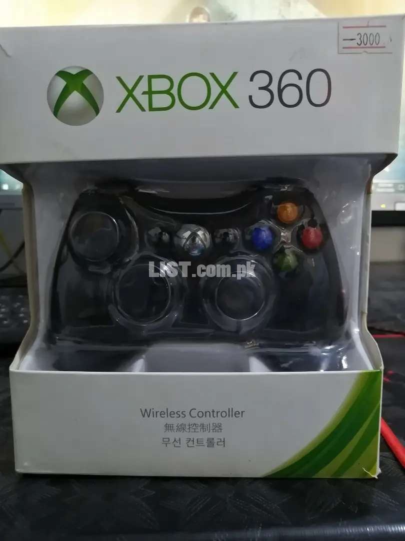 Xbox 360 wireless controller + Plug and charge kit