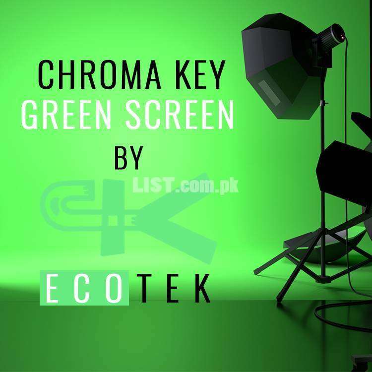 Chroma Key Studio Back Drop Free Delivery in Pakistan