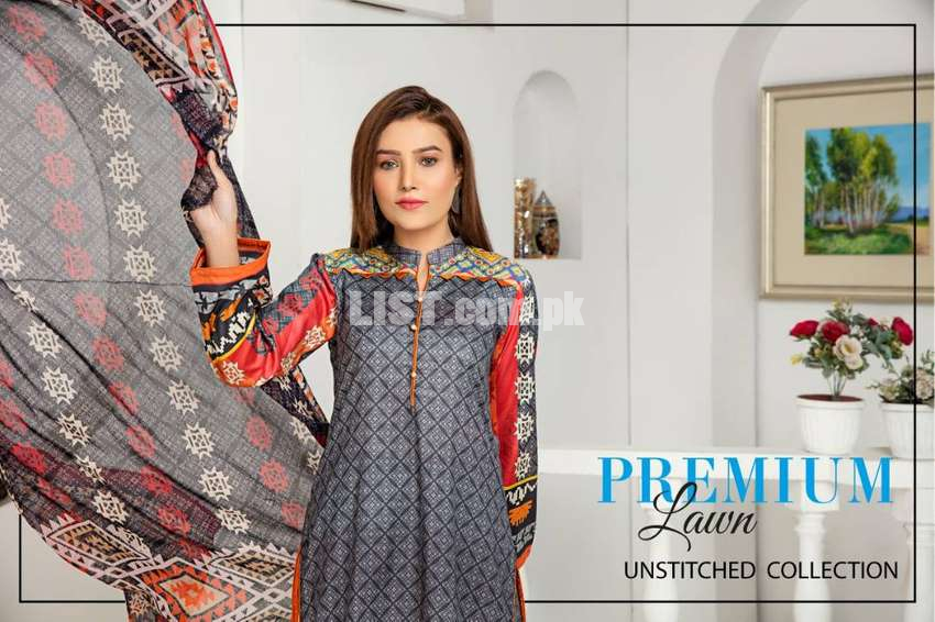 Summer'21 Unstitched Lawn Collection