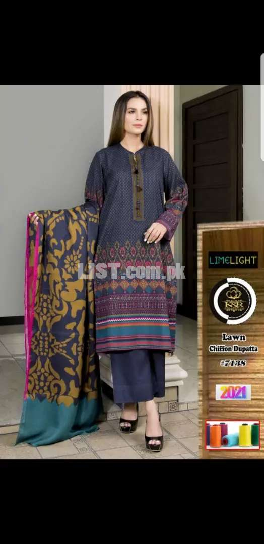 *Lawn* 
(Replica Unstitched) 

Collection 2021
